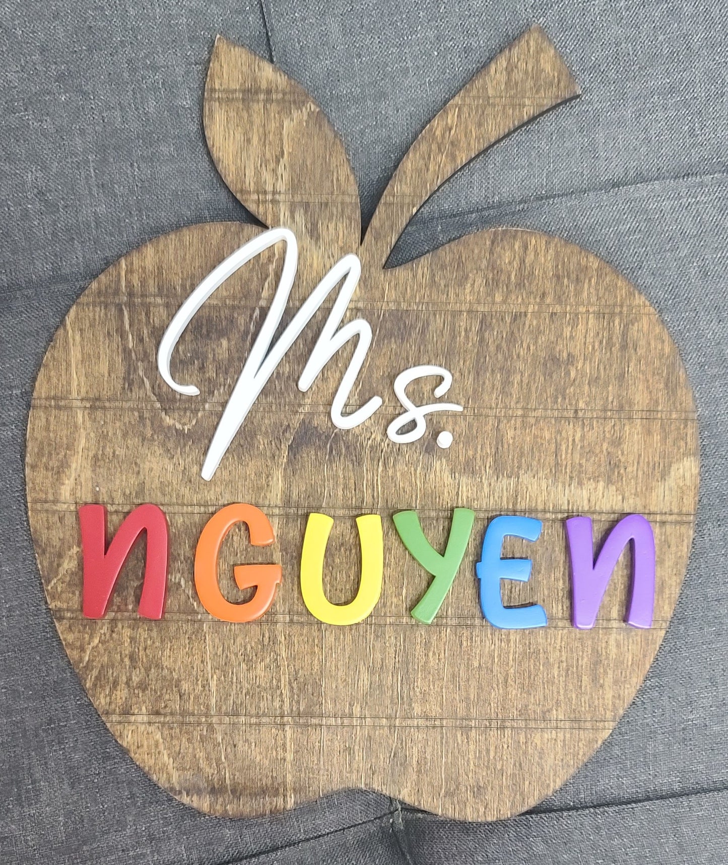 Personalized Teacher Apples