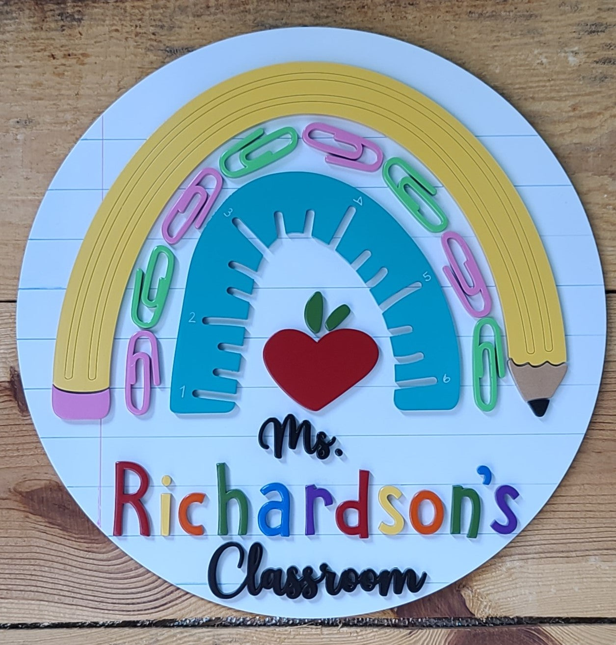 Teacher Door Sign