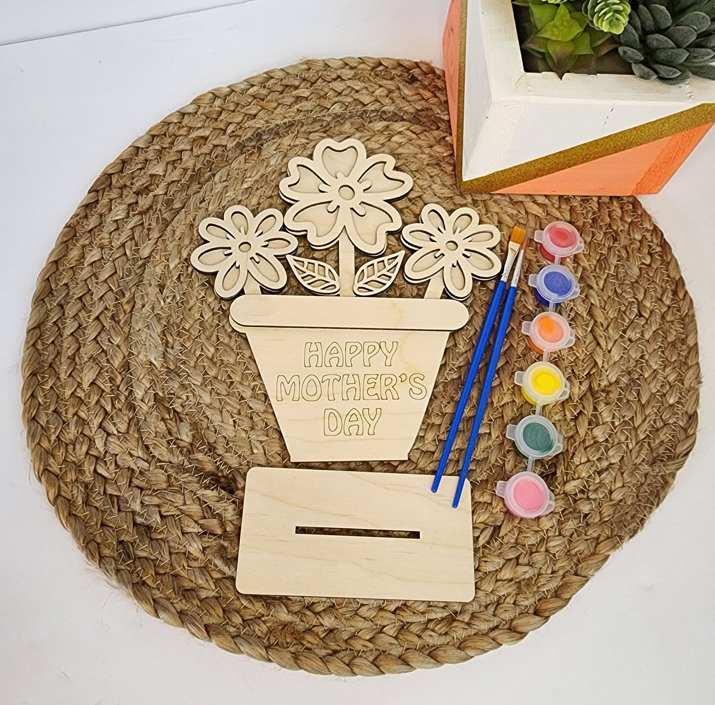 Paint Your Own Flower Pot - Mother's Day
