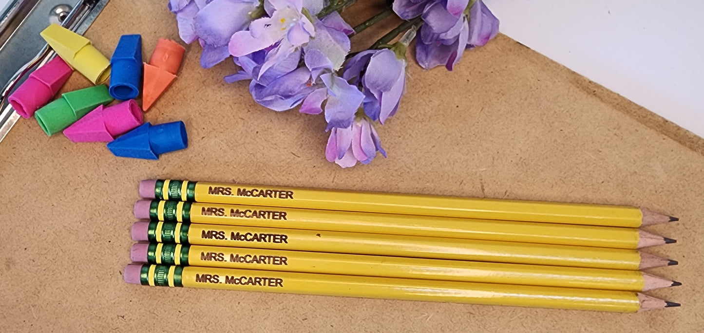 Personalized No. 2 Pencils