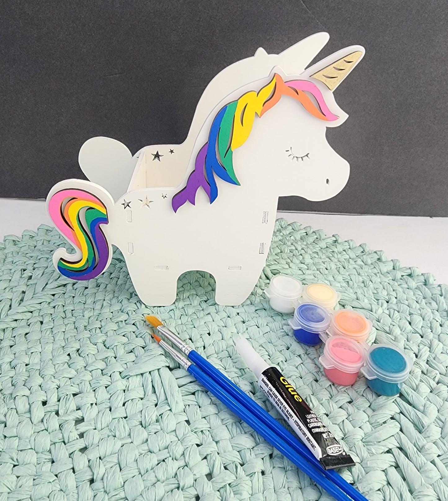 Unicorn Storage Box DIY
