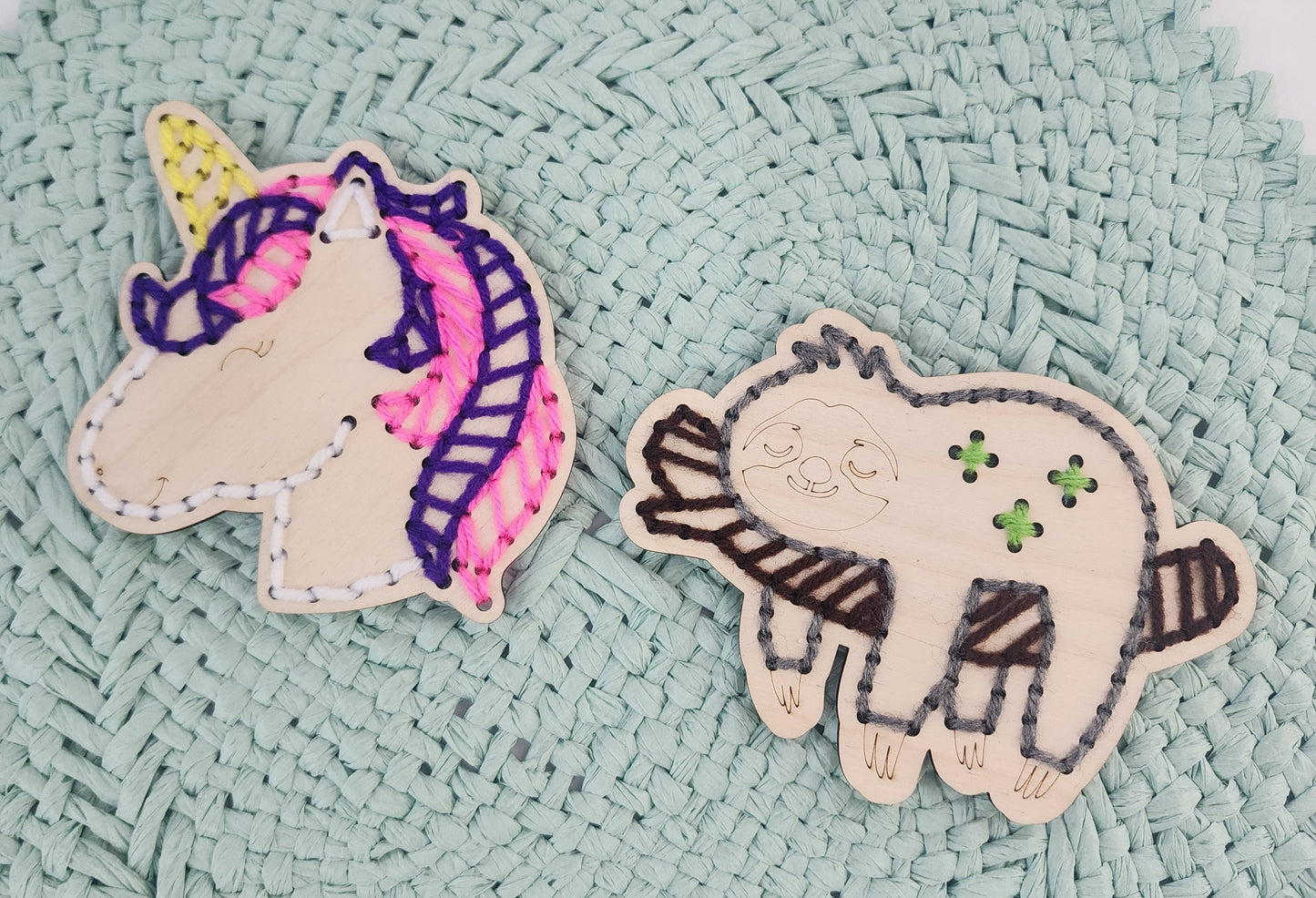 Yarn Lacing Boards