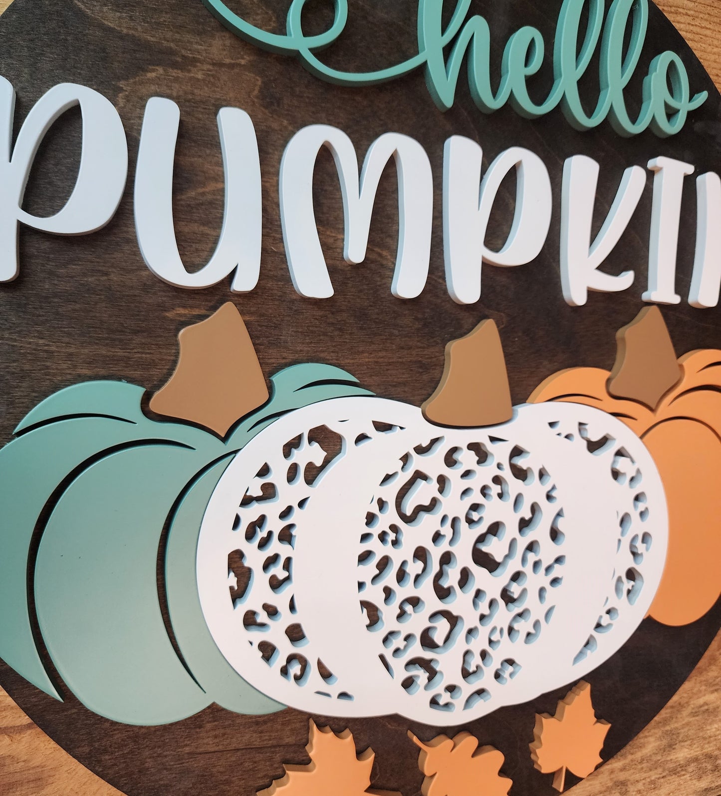 Hello Pumpkin Door Sign