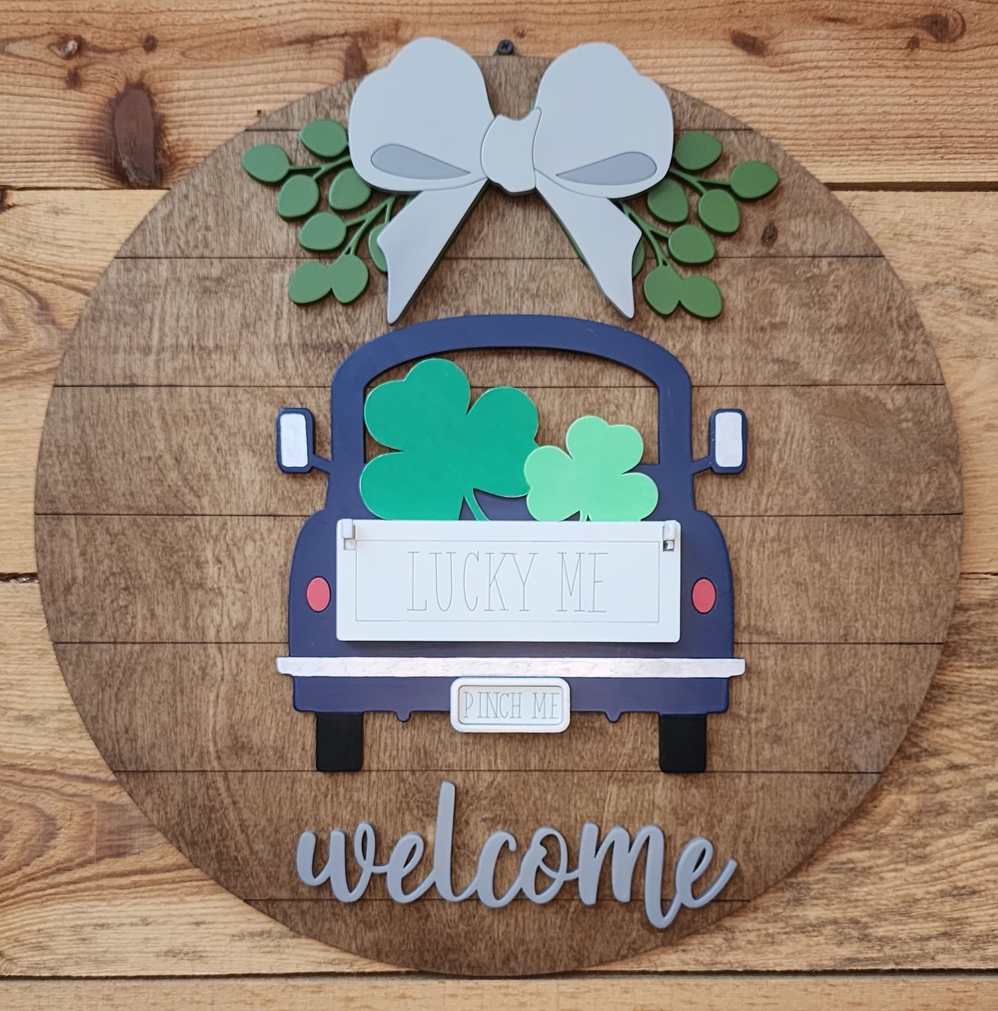 Monthly Interchangeable Truck Door Sign