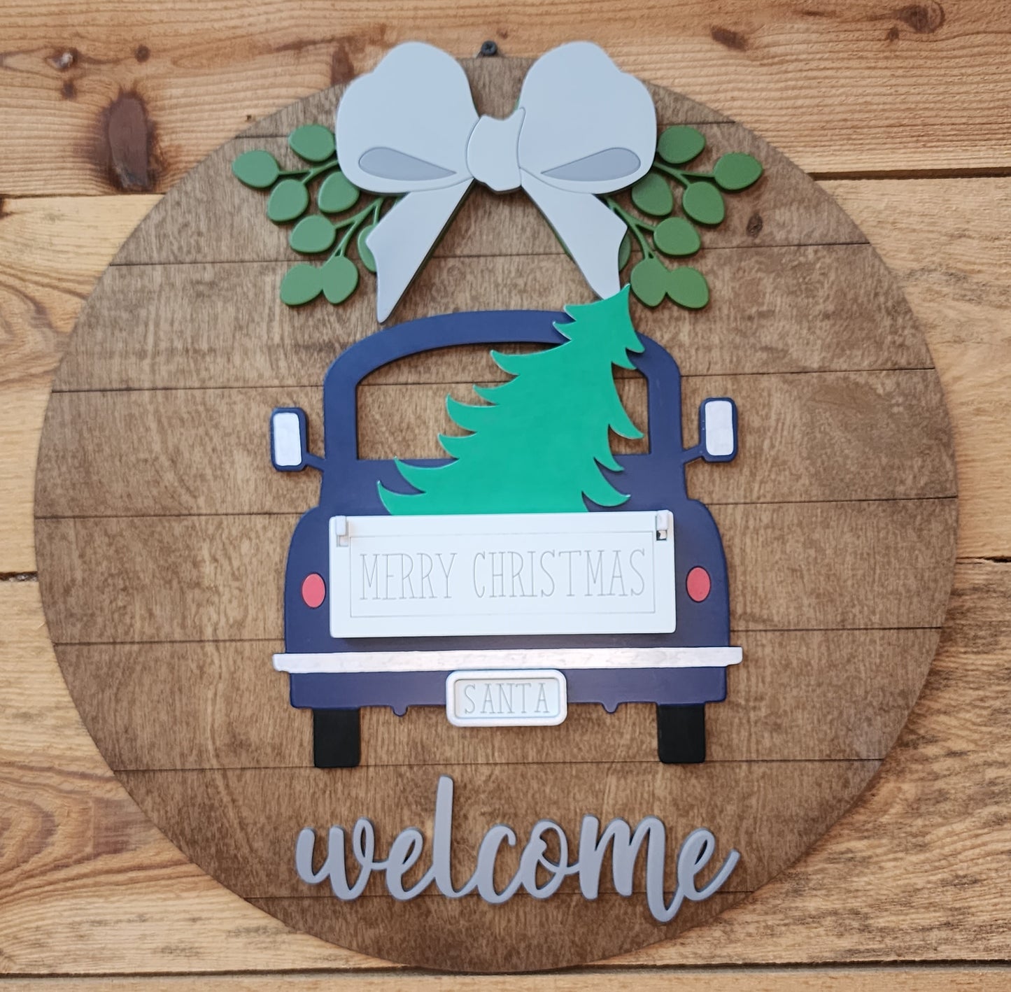 Monthly Interchangeable Truck Door Sign