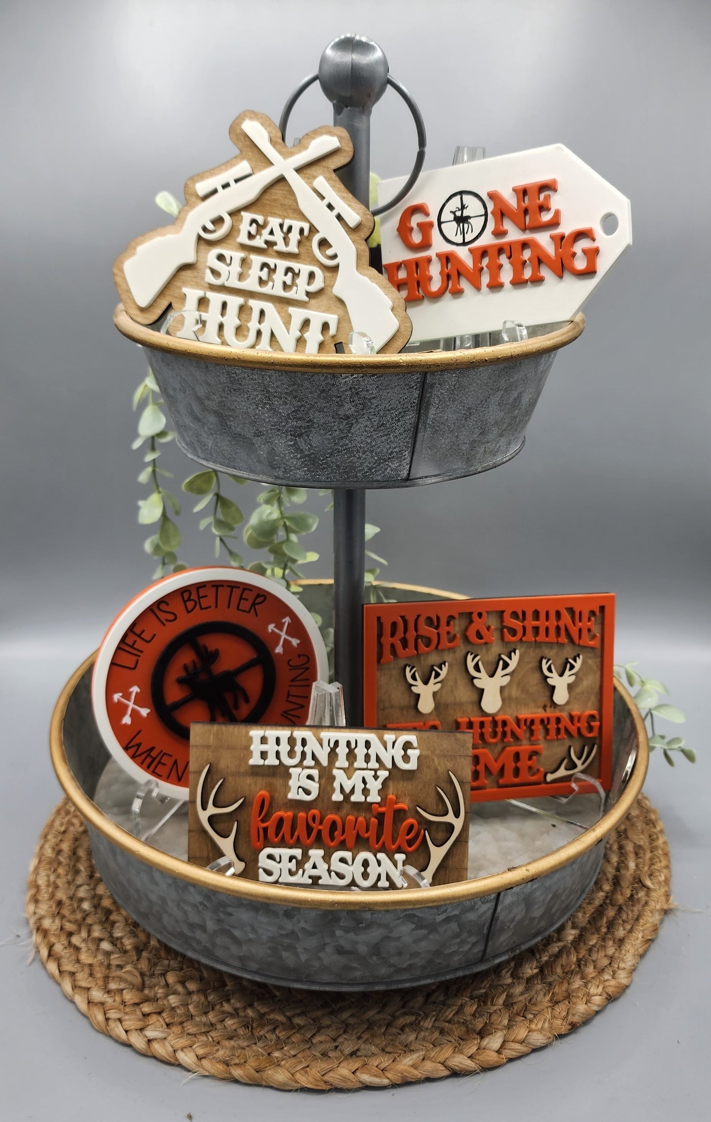 Gone Hunting Shelf Sitter