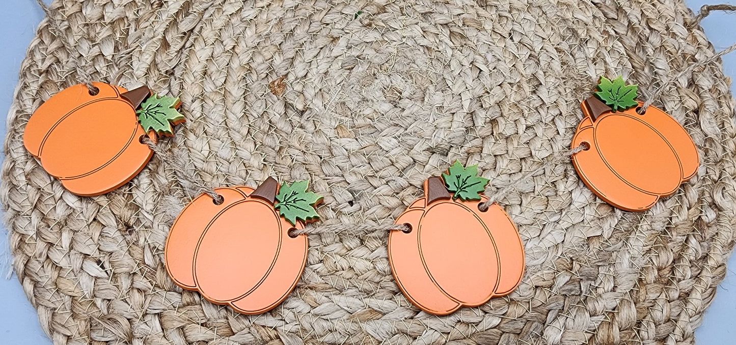 Pumpkin Mini Garland