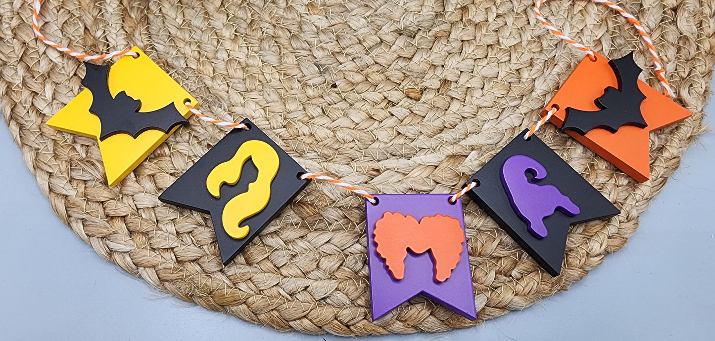 Witchy Hair Mini Garland