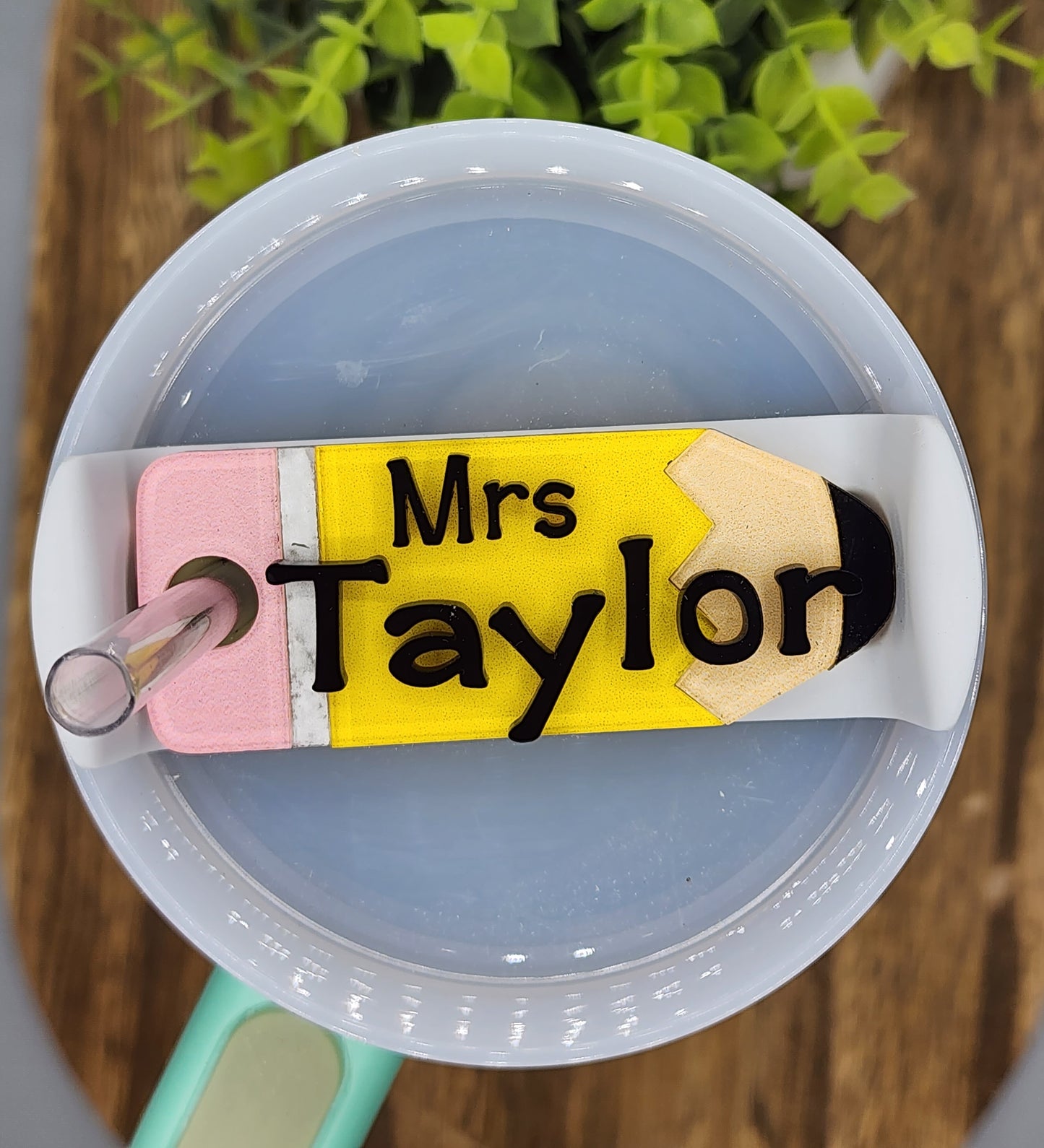 Custom Tumbler Lid Topper
