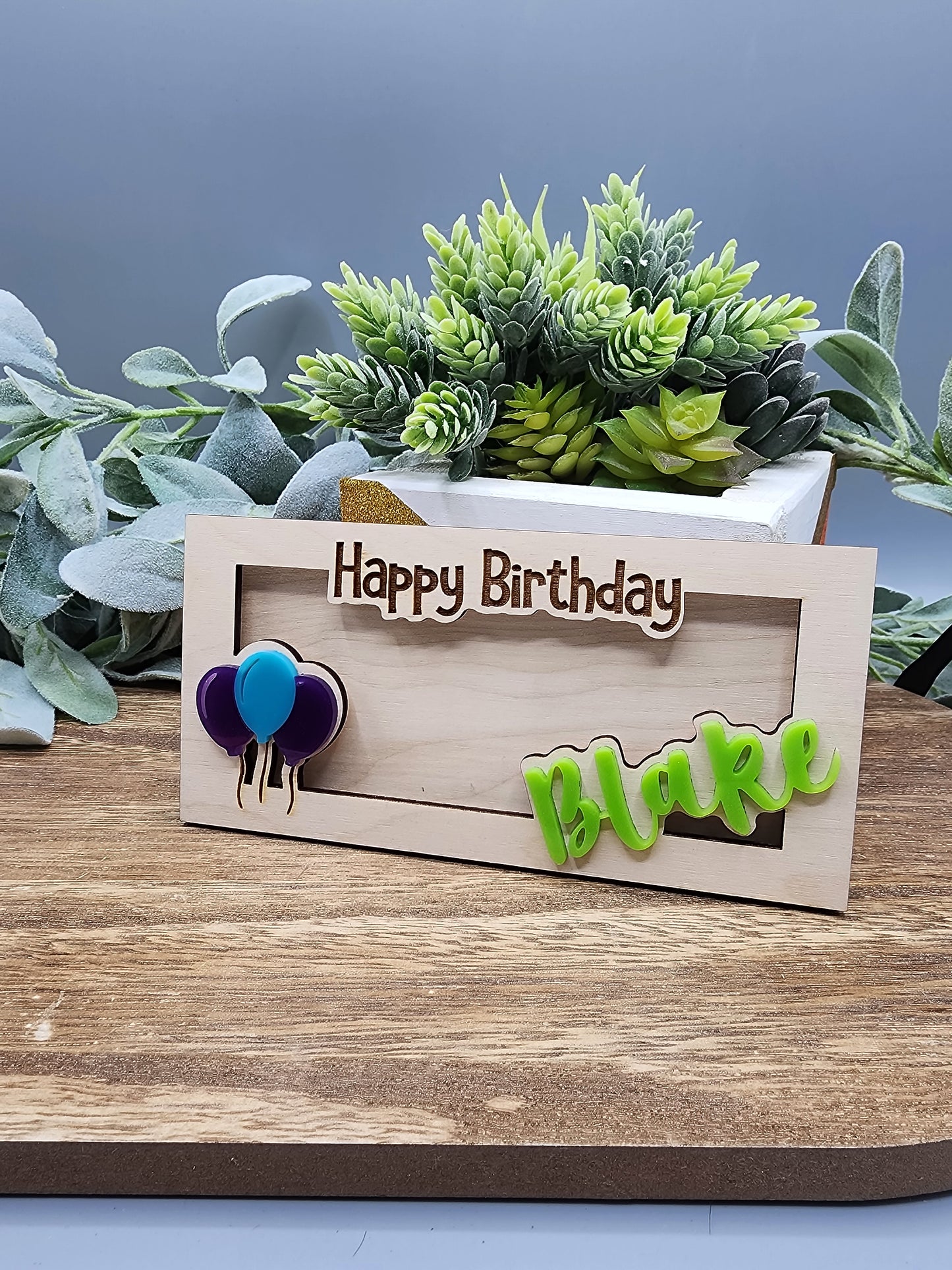 Birthday Cash Holder