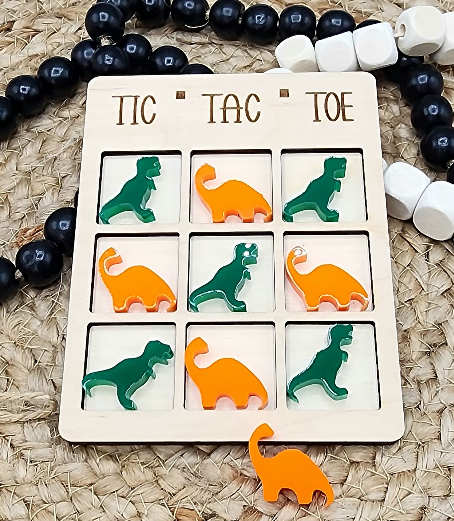 Dinosaur Tic Tac Toe
