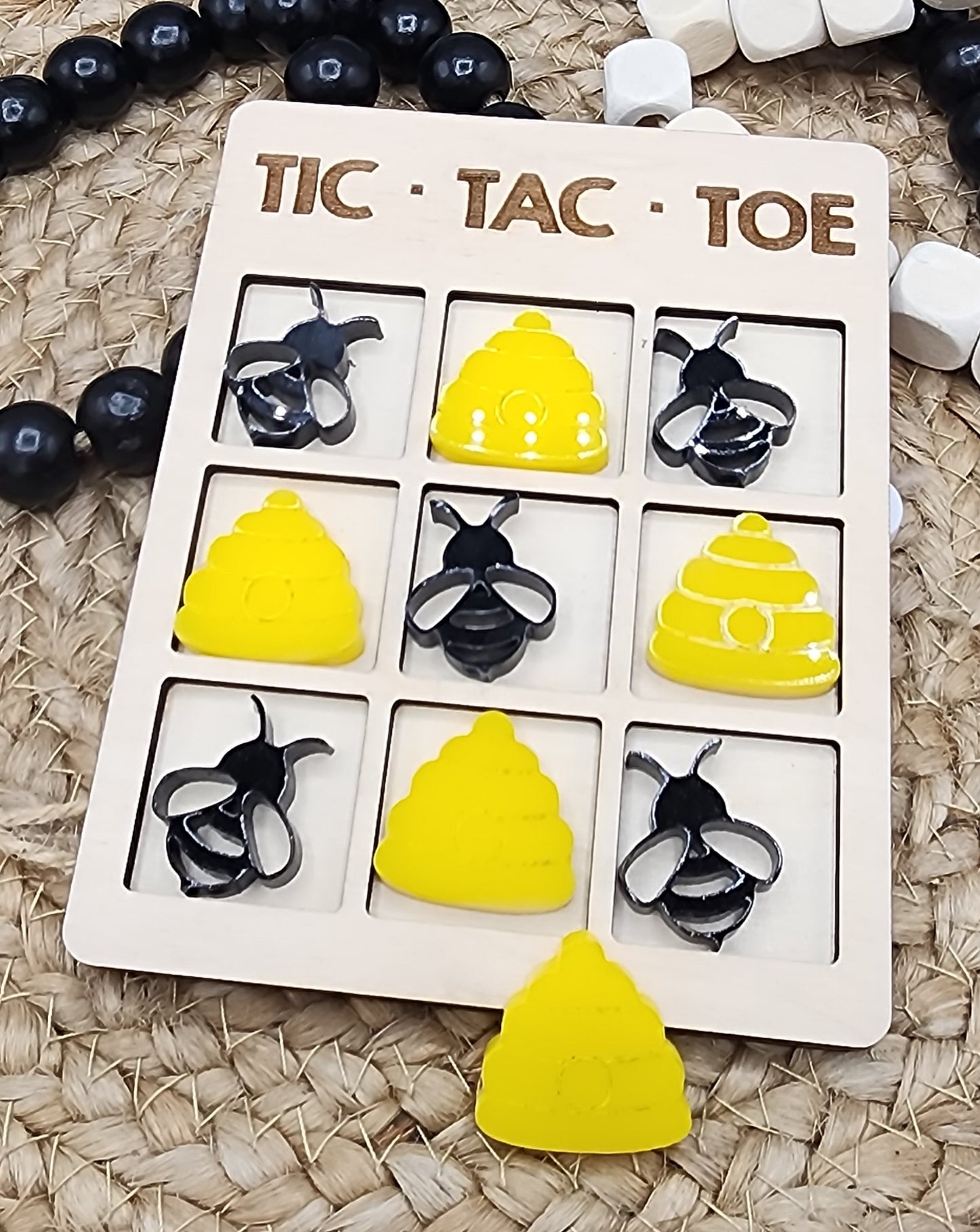 Honey Bee Tic Tac Toe