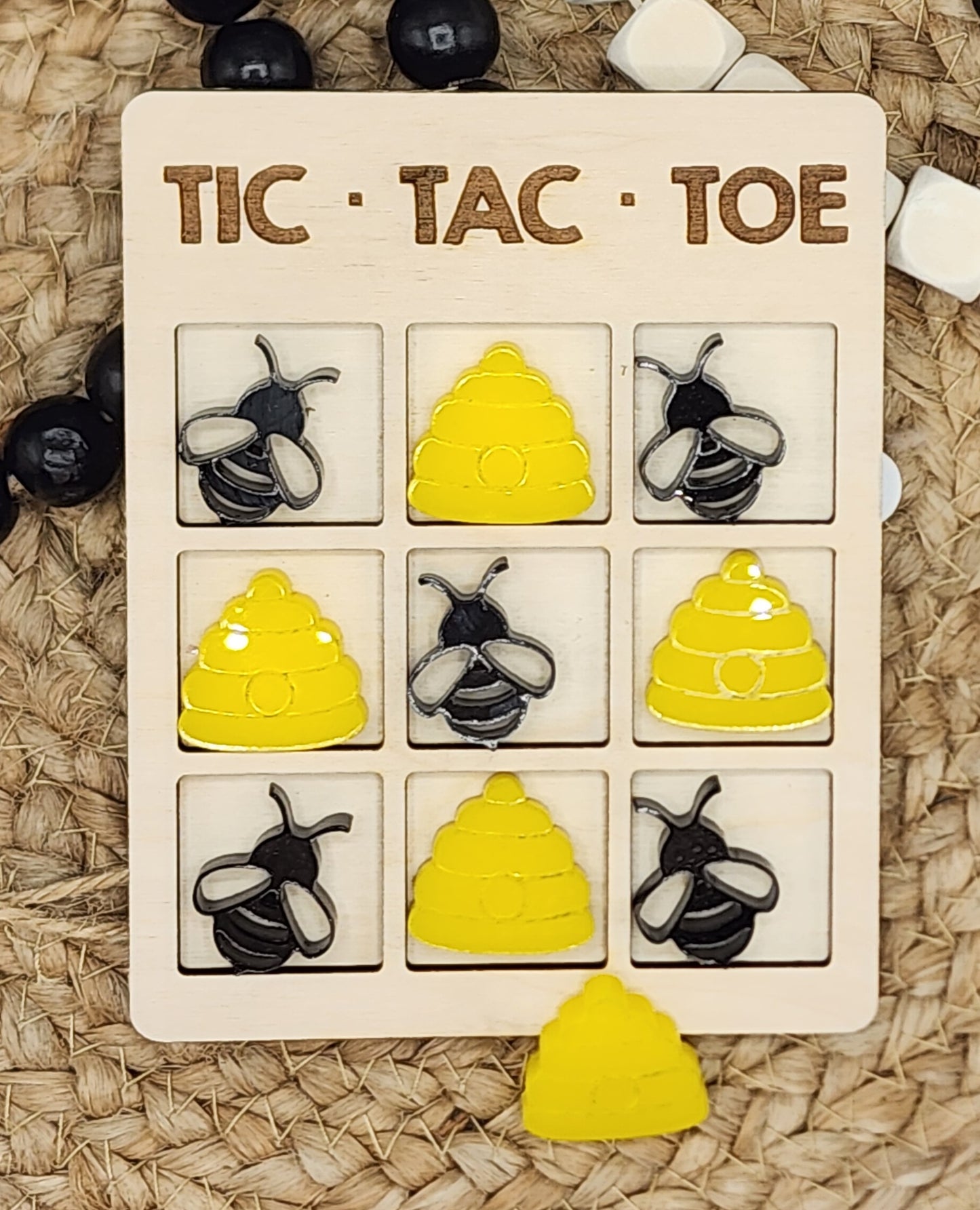 Honey Bee Tic Tac Toe