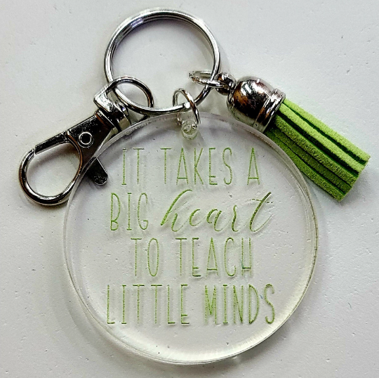 Teacher Appreciation Acrylic Keychains