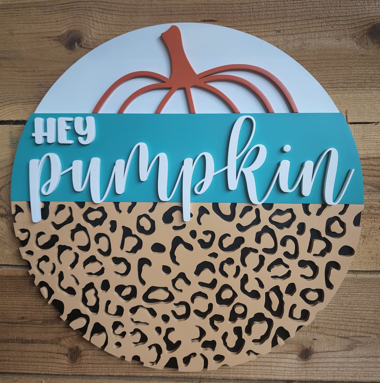Hey Pumpkin Door Sign