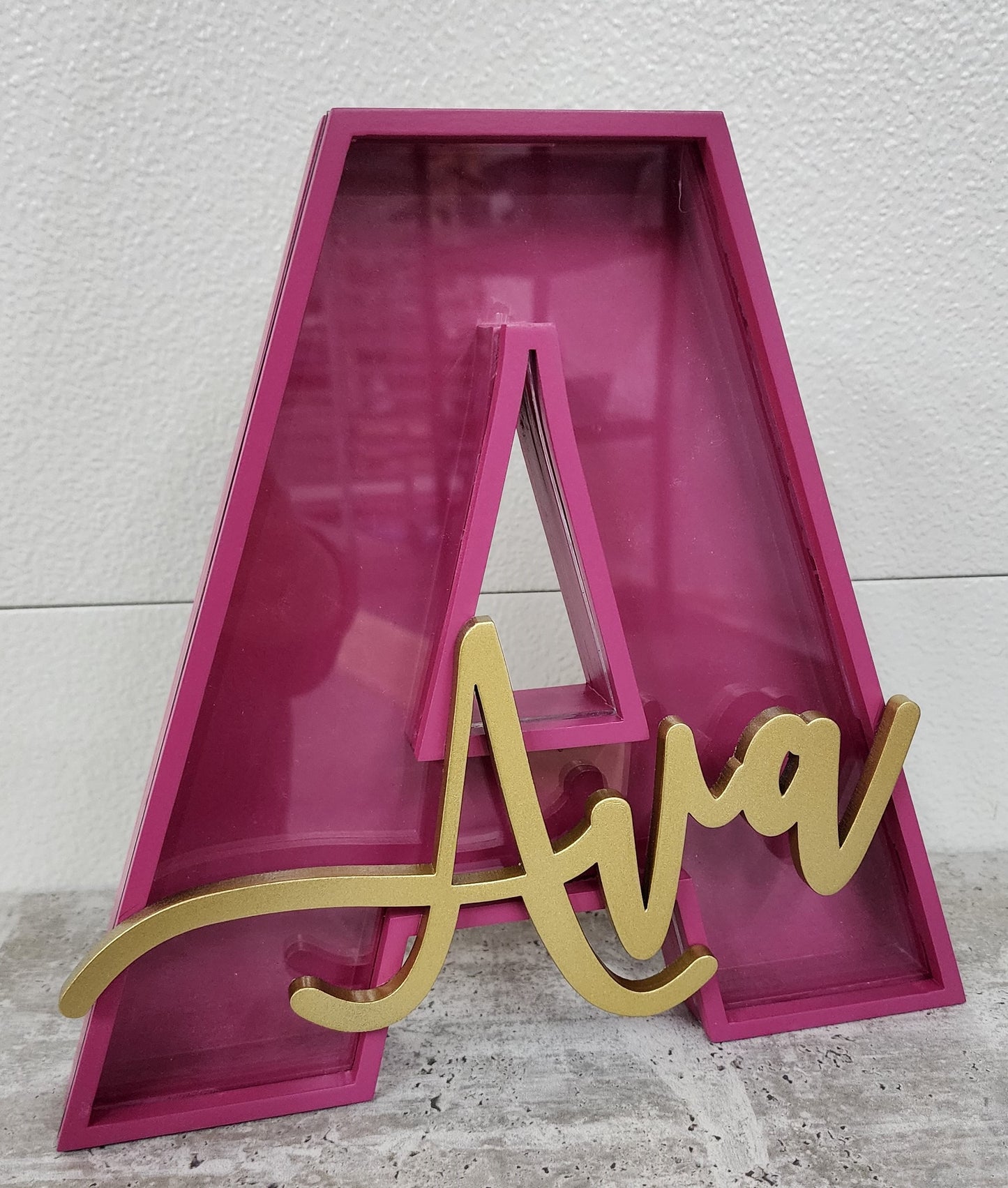 Initial and Name Piggy Bank
