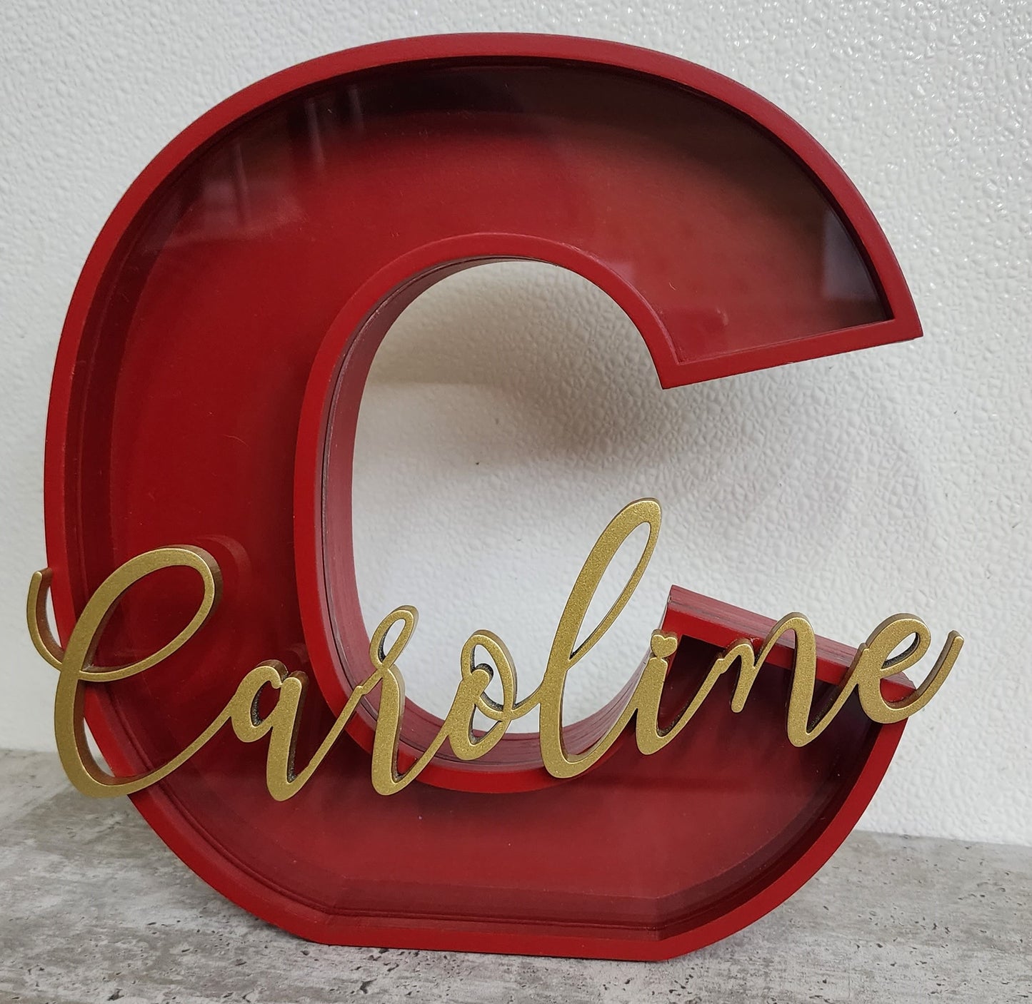 Initial and Name Piggy Bank