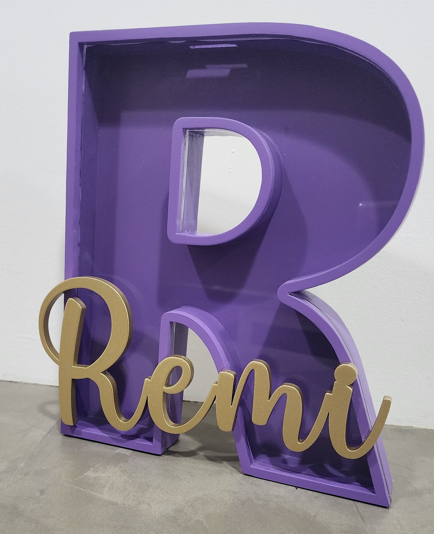 Initial and Name Piggy Bank