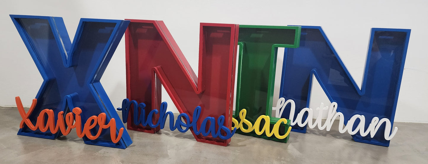 Initial and Name Piggy Bank