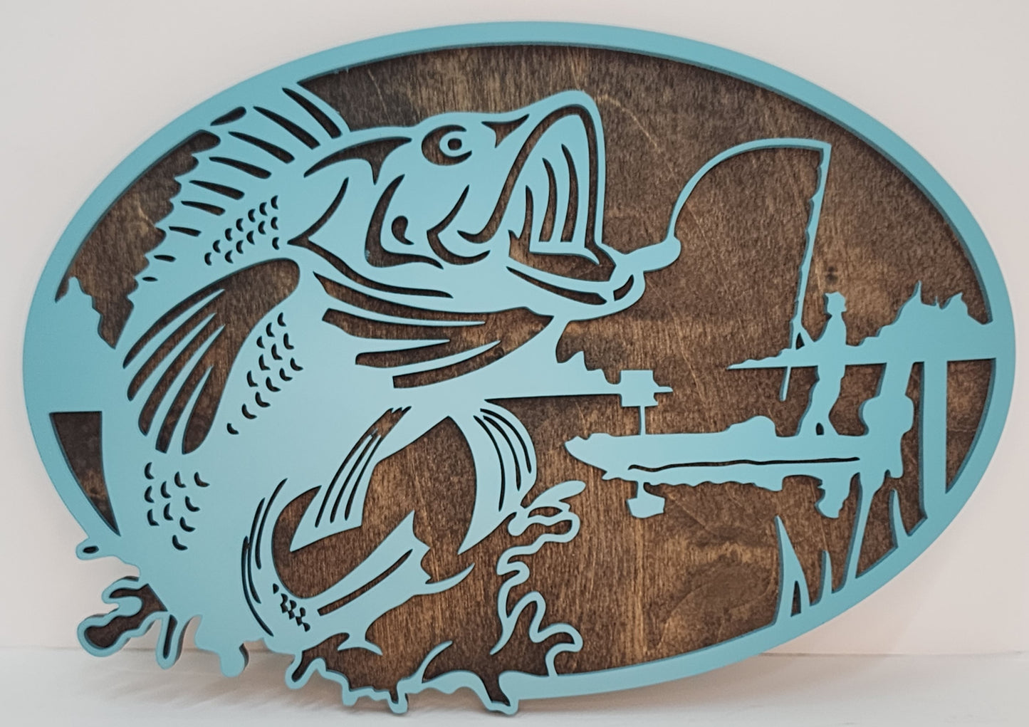 Bass Fishing Wall Decor