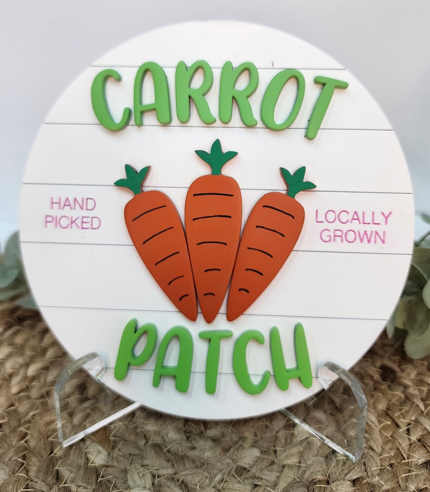 Carrot Patch Shelf Sitter