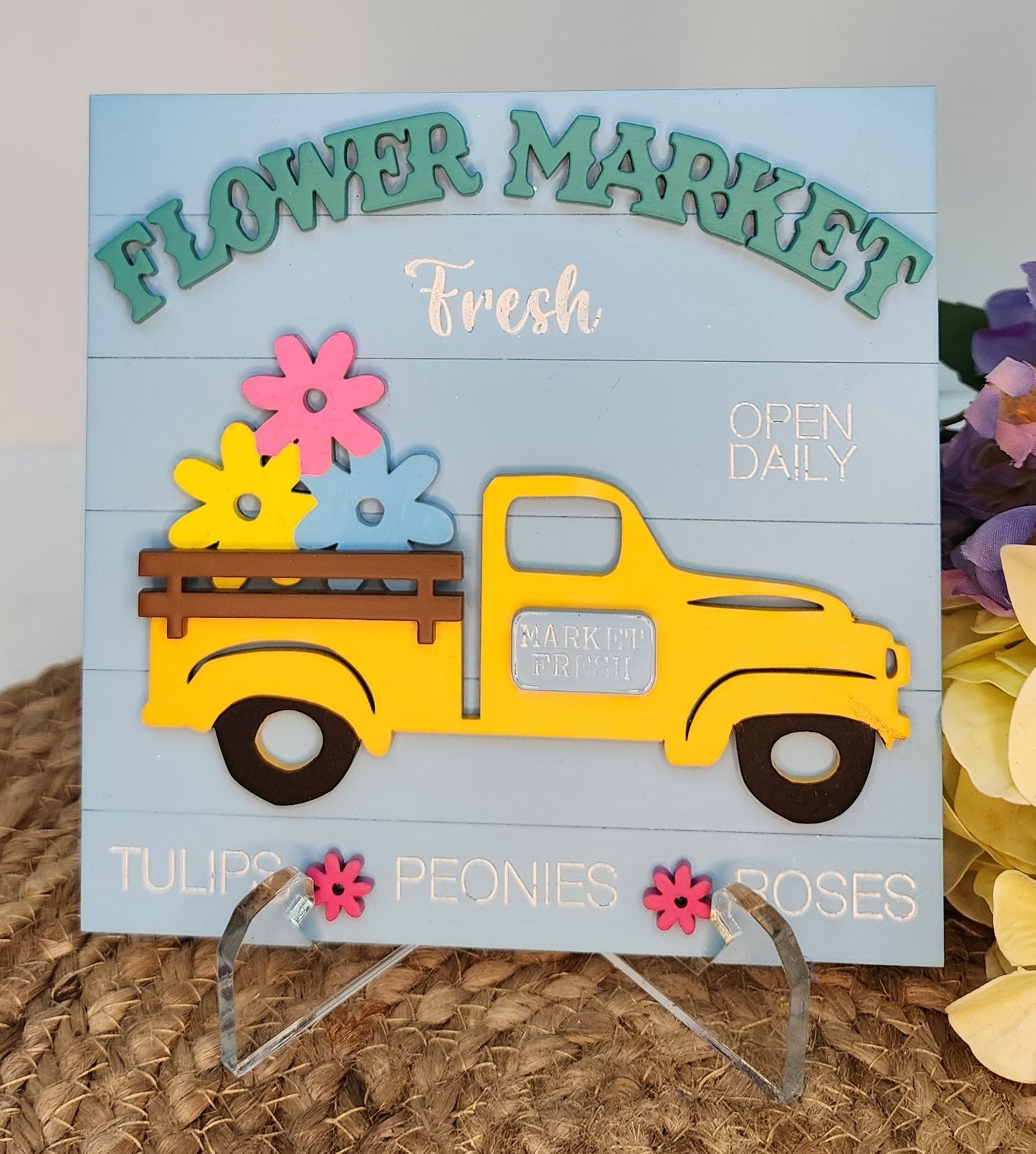 Flower Market Shelf Sitter