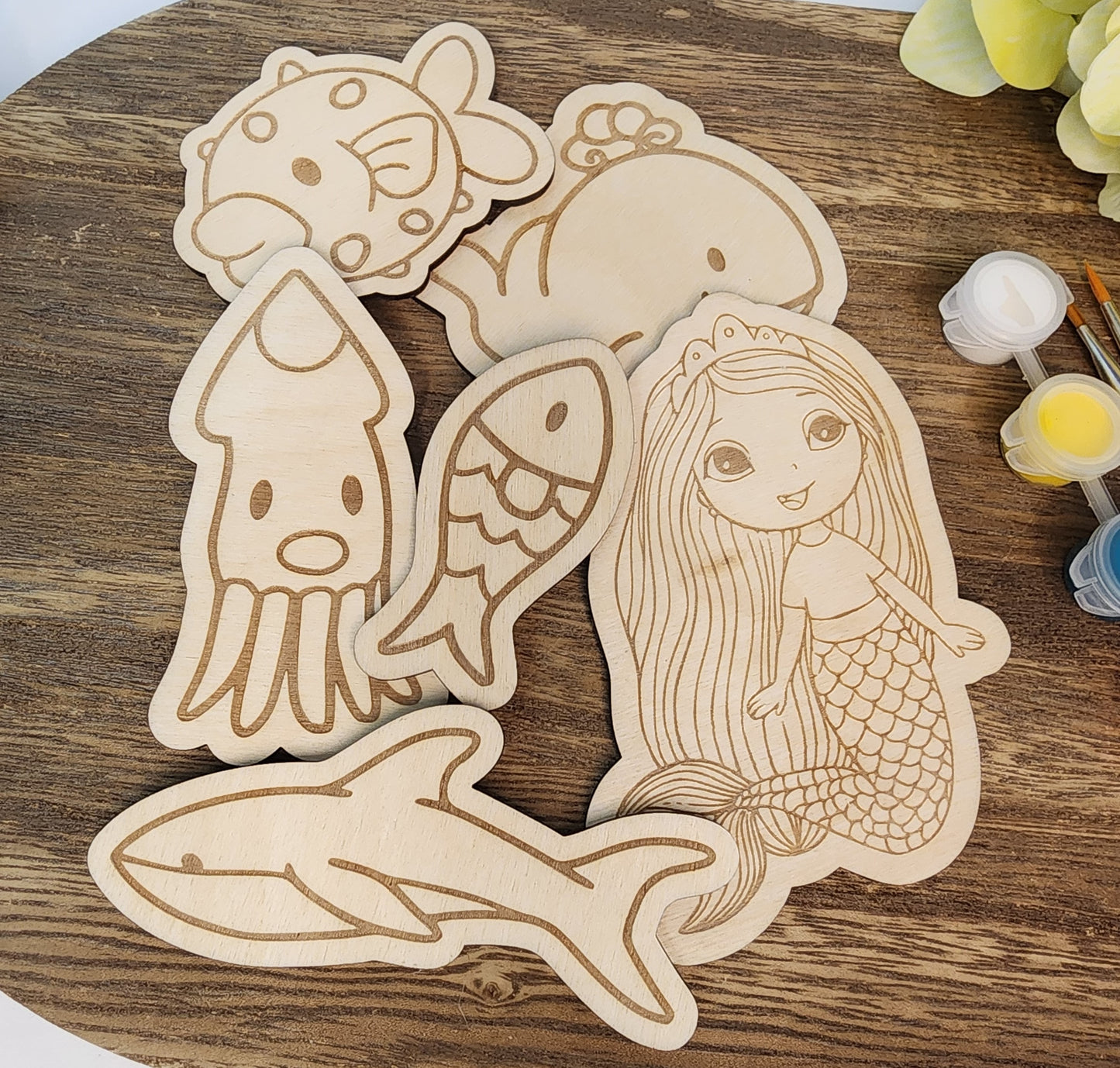 Mermaid Paint Set