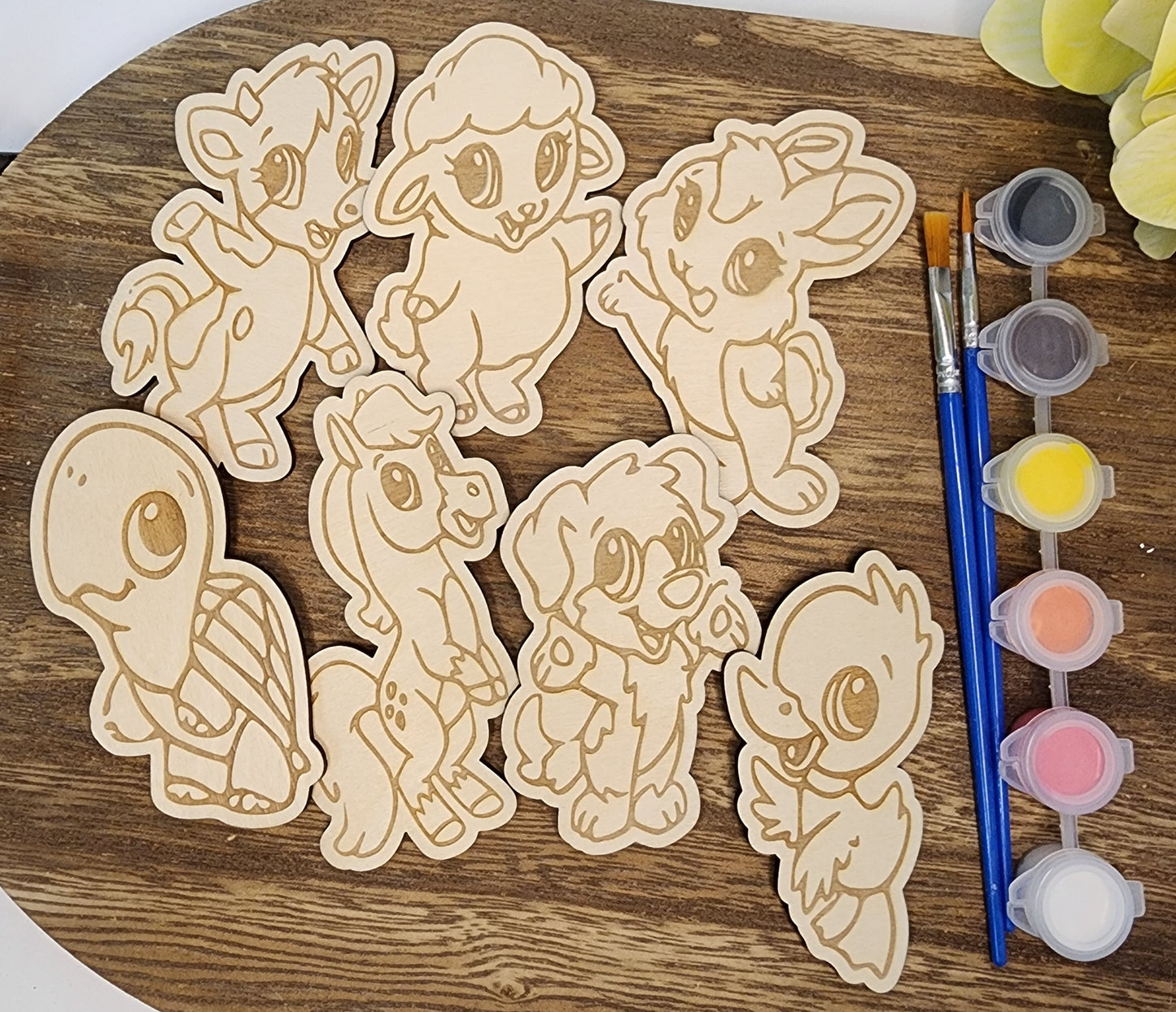 Adorable Animals Paint Kit