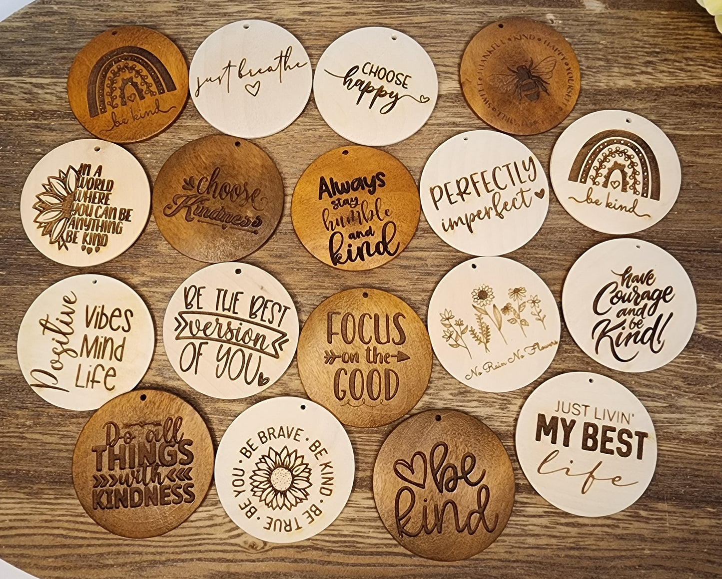 Positivity Wristlet Discs