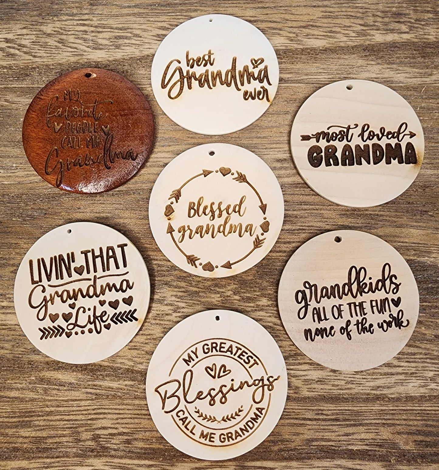 Grandmother Wristlet Discs