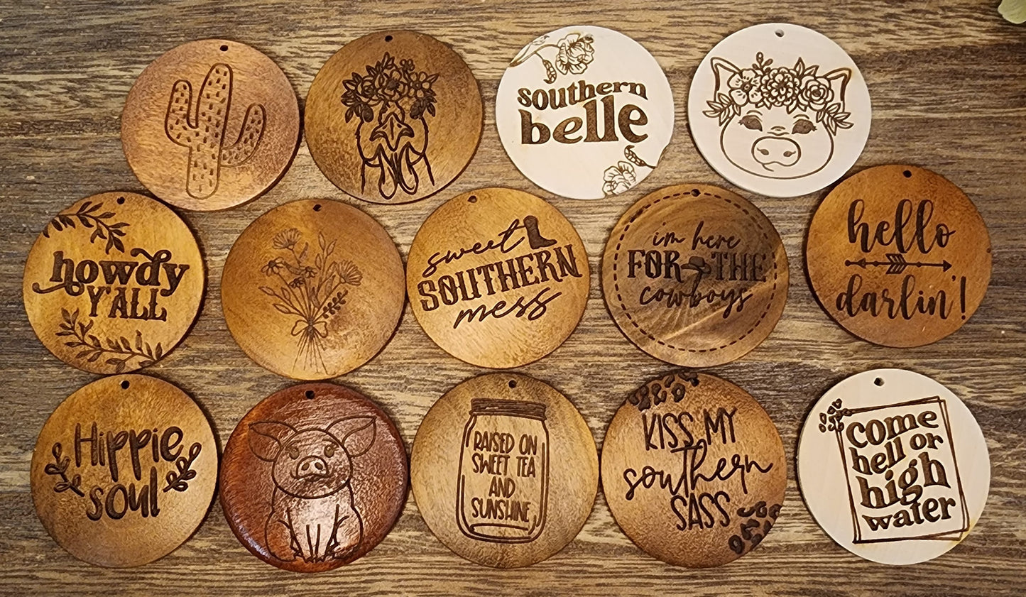 Country/Southern Wristlet Discs