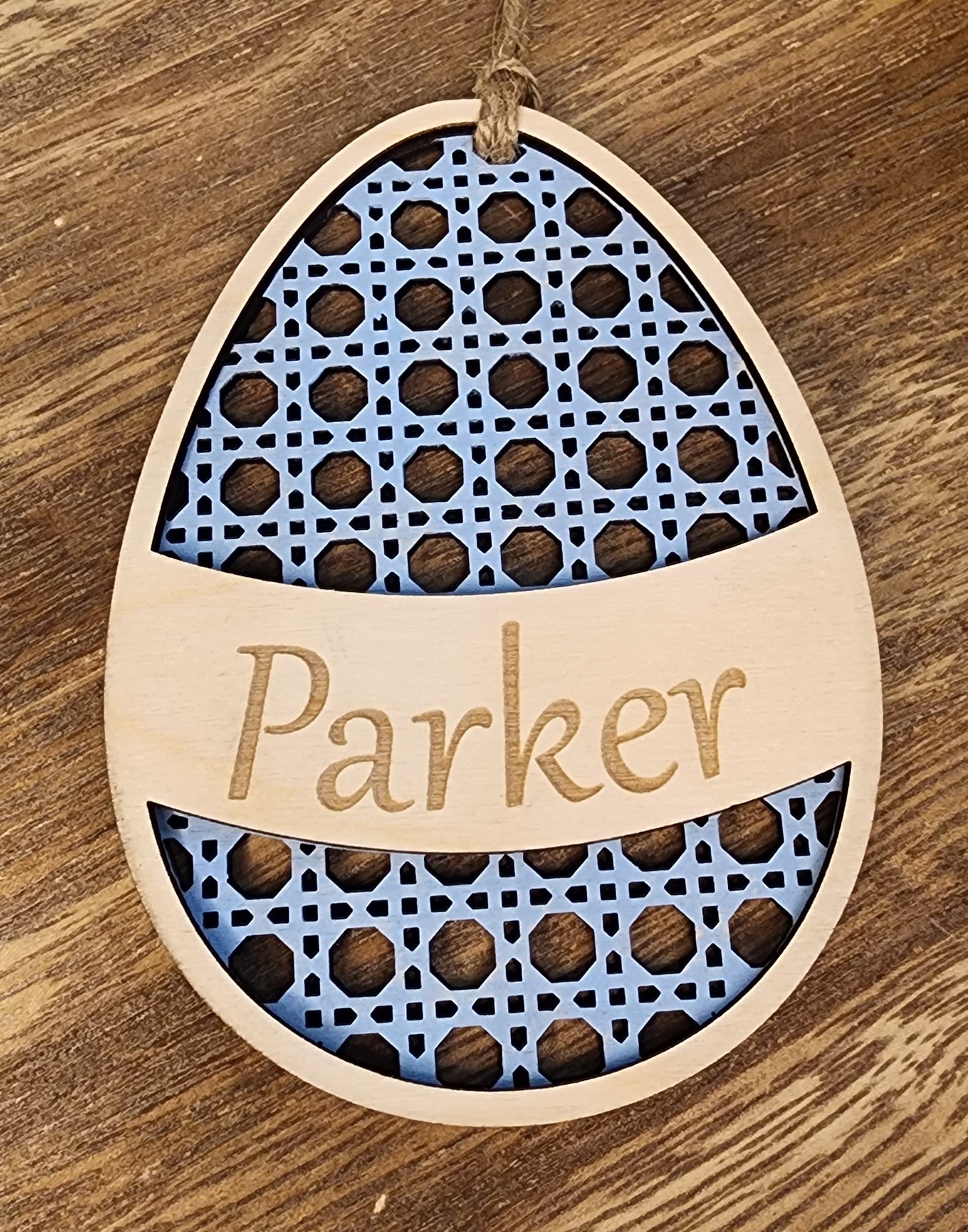 Rattan Easter Tags