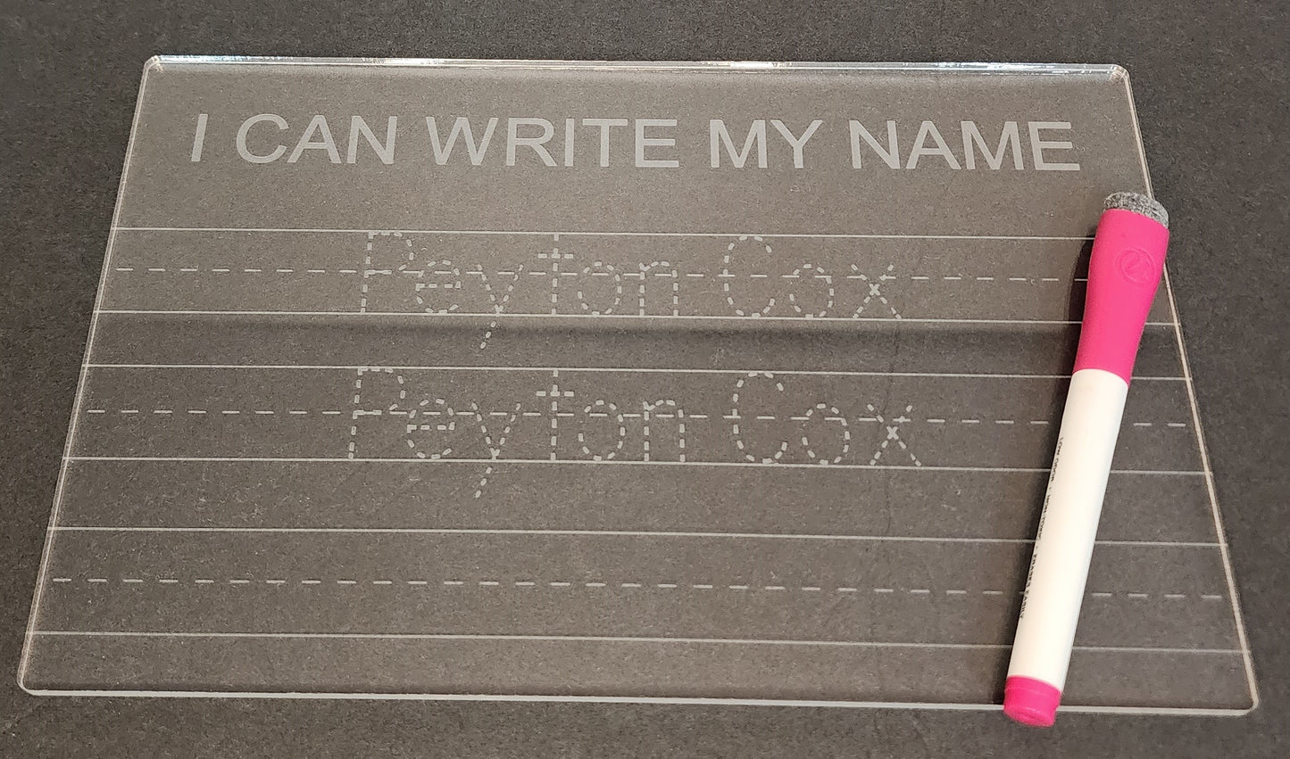 Custom Name Practice Board