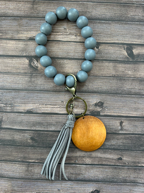 Dark Gray Wristlet