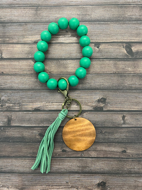 Kelly Green Wristlet