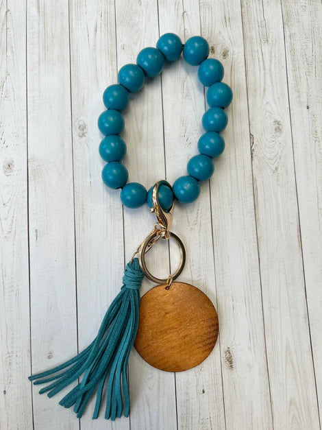 Dusty Blue Wristlet