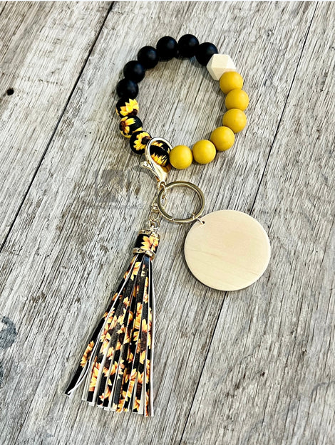 Sunflower Wristlet