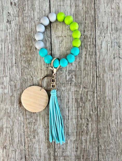Peacock Wristlet