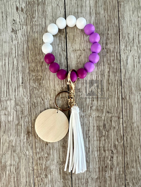Purple Fade Wristlet