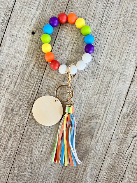 Rainbow Wristlet