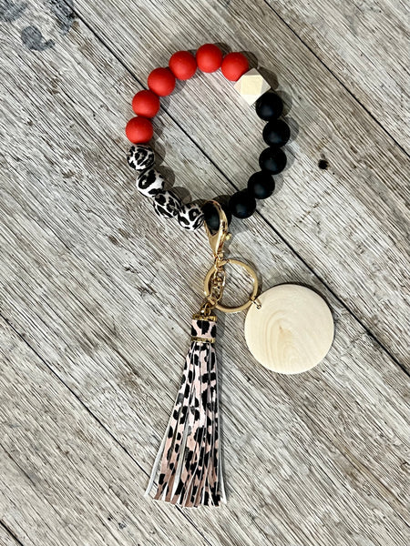 Leopard Wristlet