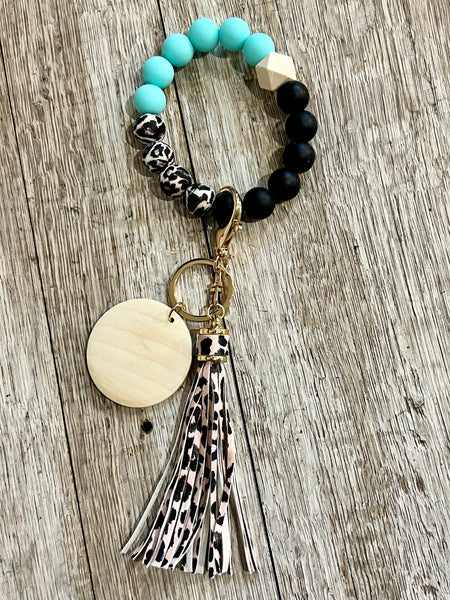 Leopard Wristlet