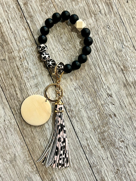 Leopard Wristlet