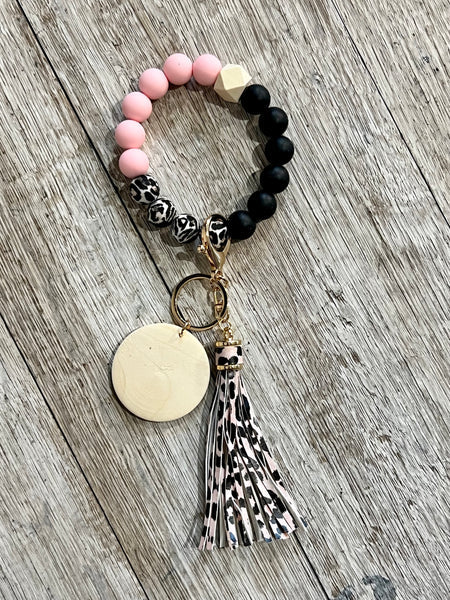 Leopard Wristlet