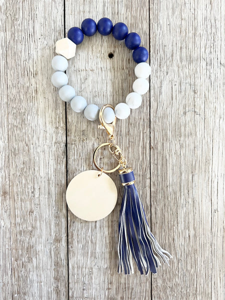 Marbled Bead Wristlet