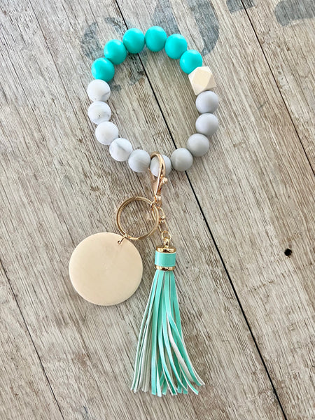 Marbled Bead Wristlet