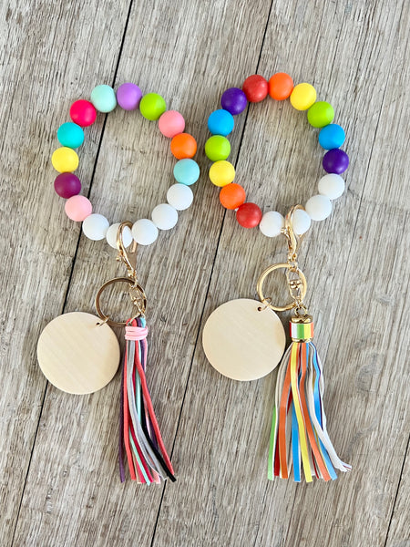 Rainbow Wristlet
