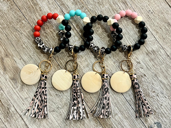 Leopard Wristlet