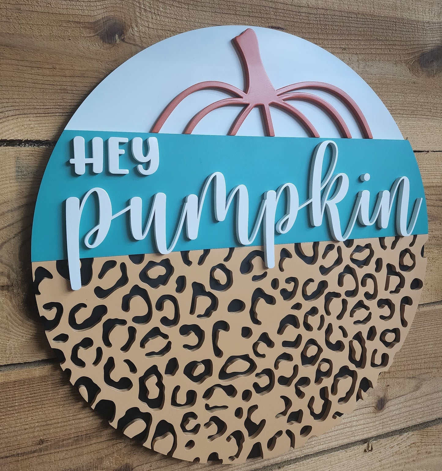 Hey Pumpkin Door Sign