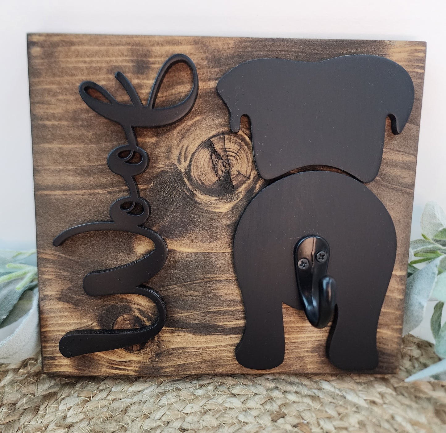 Dog Booty Leash Hanger - Single Dog Option